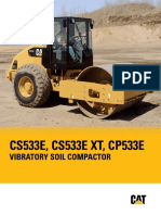 Cs533E, Cs533E XT, Cp533E: Vibratory Soil Compactor