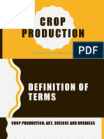 CROP PRODUCTION FINAL REPORT