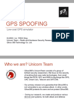 DEFCON 23 Lin Huang Qing Yang GPS Spoofing