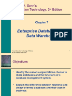 James A. Senn's Information Technology, 3 Edition: Enterprise Databases and Data Warehouses