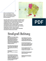 Peta Geologi Dan Stratigrafi Pulau Belitung