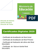 Certificados Digitales 2020