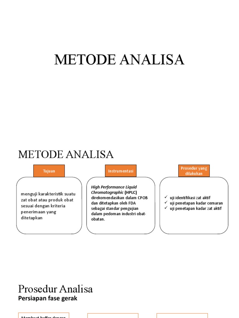 Metode Analisa | PDF