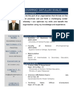 Saifullah CV