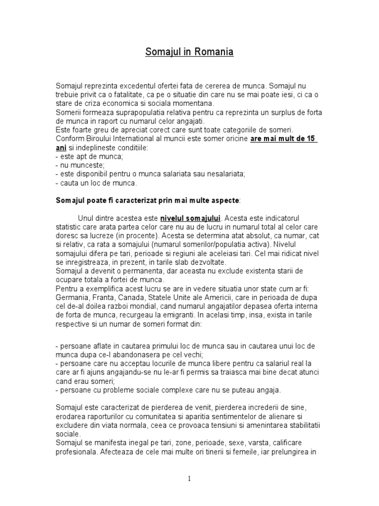Somajul in Romania | PDF