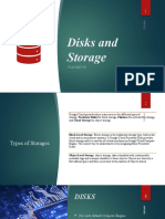 Disks and Cloud Storage