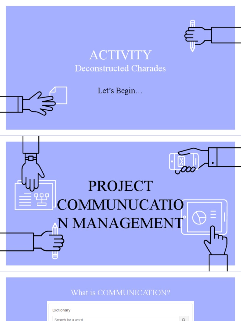 Communication And Stakeholder Management Ang Pdf Communication