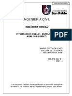 Análisis sísmico de edificio mediante modelamiento de suelo-estructura