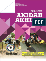 Akidah Akhlak Ix Mts 2019