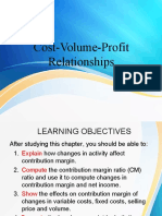 Cost-Volume-Profit Relationships