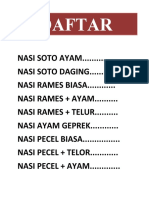 Di Print Menu