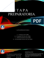 Etapa Preparatoria