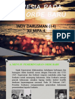 Indy Darusman - Xii Mipa 4 - Pemerintahan Orde Baru - Remedial Uas