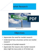 Market Research Presentation Notes