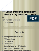 Human Immune Deficiency Virus (HIV) Infection /AIDS