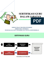 Sertifikasi Guru Materi MHS