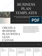 Business Templates Canva