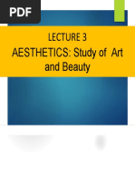 Lecture 3.1 - The Field of Aesthetics