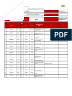 Lista de Asistencia - Girardot-Choroni