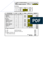 Part - A Earth Works: 102 (2) Cubic Meter Surplus Common Excavation #REF!