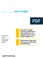 Wave Behavior of Light