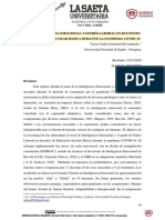 Inteligencia Emocional Y Estrés Laboral en Docentes de Educación Escolar Básica Durante La Pandemia Covid-19