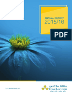 2015-2016 Kumari Bank Annual Report