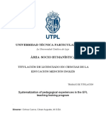 Trabajo de Sistematizacion Utpl