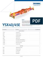 Spare Parts Sheet YSX 40 45E 20171026
