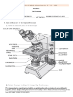 MT12 Microscope Worksheet