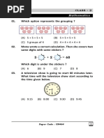 BOB Wonderkid Class 4 Practice Booklet | PDF