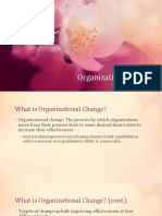 Organizational Change