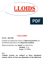 Colloidal Dispersion