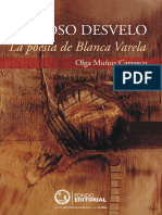 Sigiloso Desvelo La Poesía de Blanca Varela