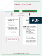 Inventory Procedures: Step One