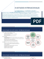 Programa Diplomado en Estudios Internacionales 2019