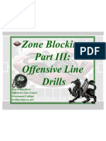 Zone Blocking Part III - Drills