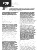 Marilena Chaui - Cultura e Racismo