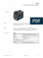 152863 - 3-2-Way Valve With Selector Switch, Normally Closed