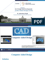 Computer Aided Design (CAD) : Product Design and Development