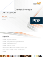 Cisco Data Center/Storage Certification: Walid Issa