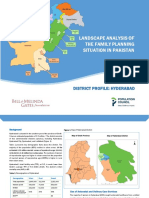 Landscape Analysis OF THE Family Planning Situation IN Pakistan