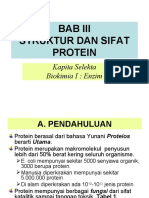 Struktur dan Sifat Protein