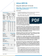 Infosys (INFO IN) : Q1FY22 Result Update