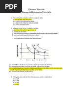 Managerial Economics Tutorial 2 Solution