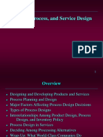 Manufacturing, Service Design