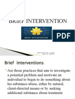 Brief Intervention: Mhgap-Ig Base Course - Field Test Version 1.00 - May 2012 1