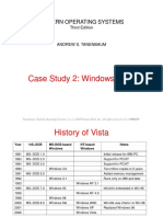 Case Study 2: Windows Vista: Modern Operating Systems