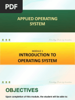 Applied Operating System