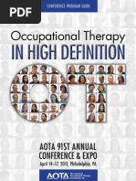 Download Conference Program Guide  by The American Occupational Therapy Association  SN52328649 doc pdf